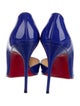 Christian Louboutin Patent Leather D'Orsay Pumps