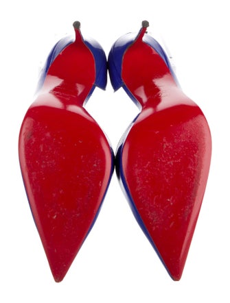 Christian Louboutin Patent Leather D'Orsay Pumps