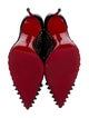 Christian Louboutin Spike Accents Mesh Boots