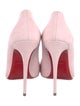 Christian Louboutin Suede Pumps