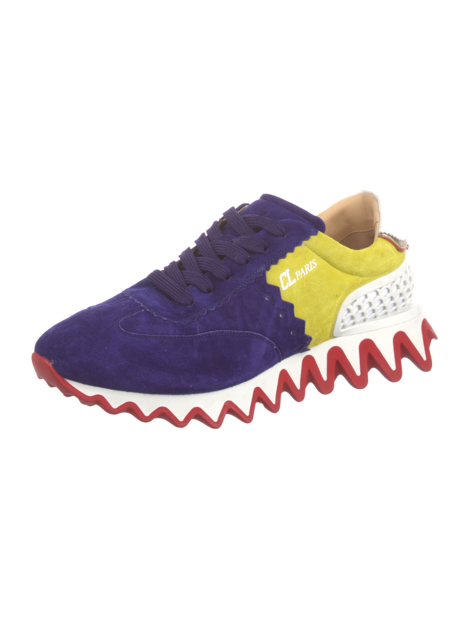 Christian Louboutin Suede Athletic Sneakers