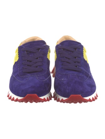 Christian Louboutin Suede Athletic Sneakers