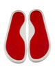 Christian Louboutin Spike Accents Leather Slides