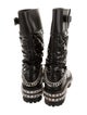 Christian Louboutin Spike Accents Nylon Rain Boots