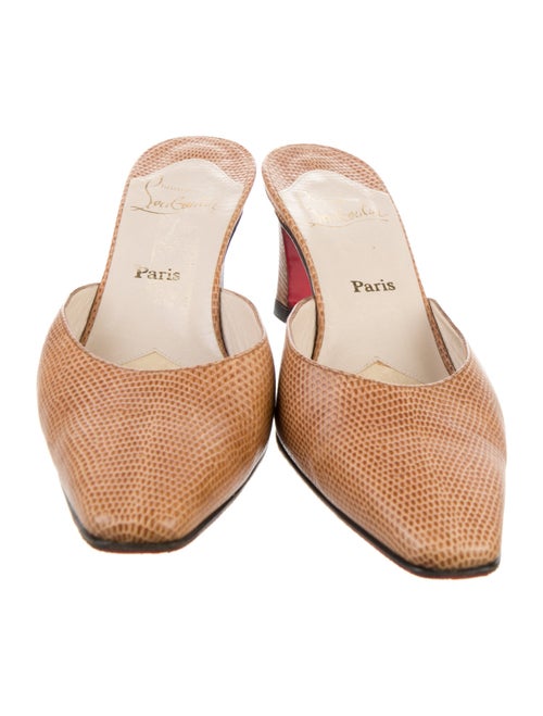Christian Louboutin Leather Mules