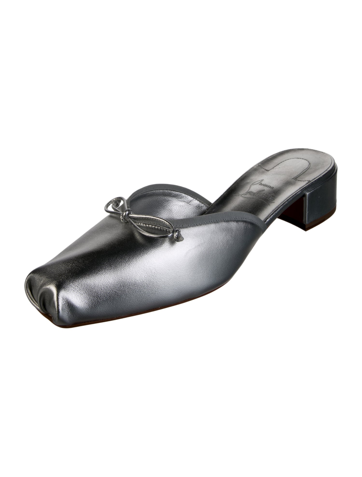 Christian Louboutin Leather Mules