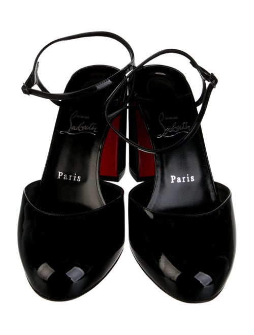 Christian Louboutin Patent Leather Mules