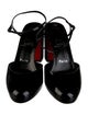 Christian Louboutin Patent Leather Mules