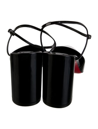 Christian Louboutin Patent Leather Mules