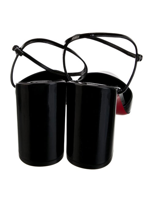 Christian Louboutin Patent Leather Mules