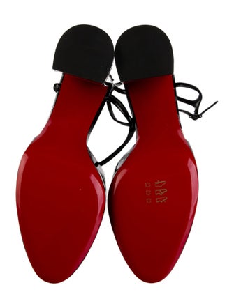 Christian Louboutin Patent Leather Mules