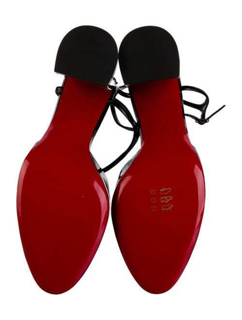 Christian Louboutin Patent Leather Mules