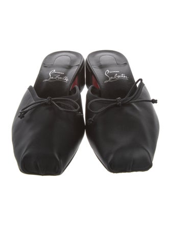 Christian Louboutin Leather Mules