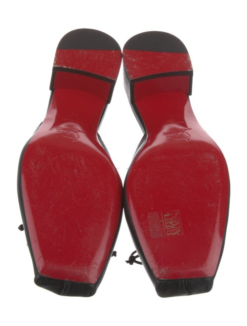 Christian Louboutin Leather Mules