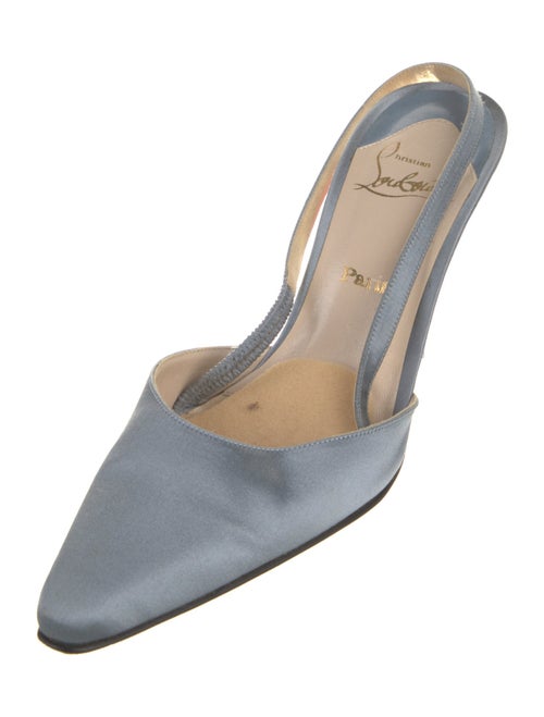 Christian Louboutin Satin Mules