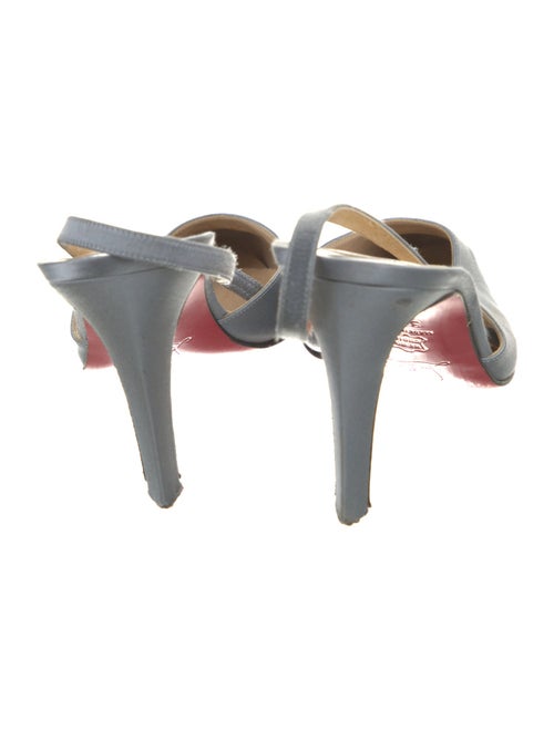 Christian Louboutin Satin Mules