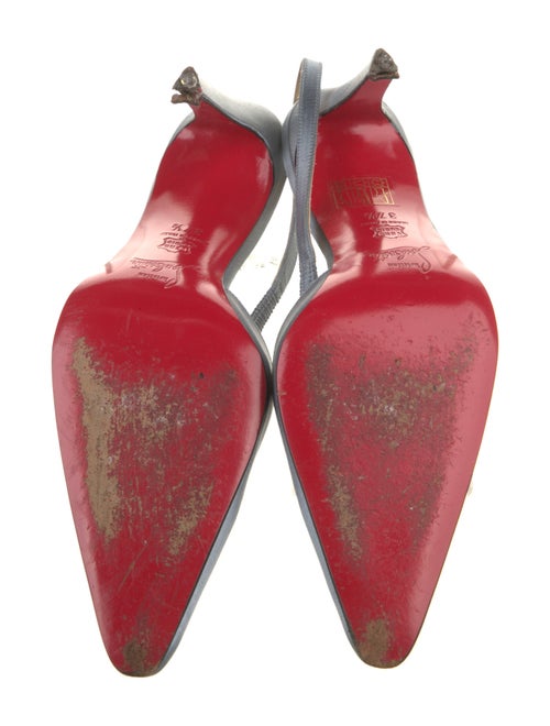 Christian Louboutin Satin Mules