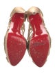 Christian Louboutin Leather T-Strap Pumps