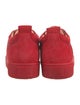 Christian Louboutin Spike Accents Suede Sneakers