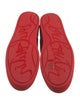 Christian Louboutin Spike Accents Suede Sneakers