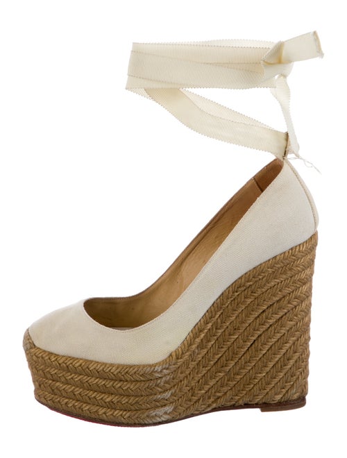 Christian Louboutin Canvas Espadrilles