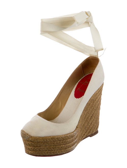 Christian Louboutin Canvas Espadrilles