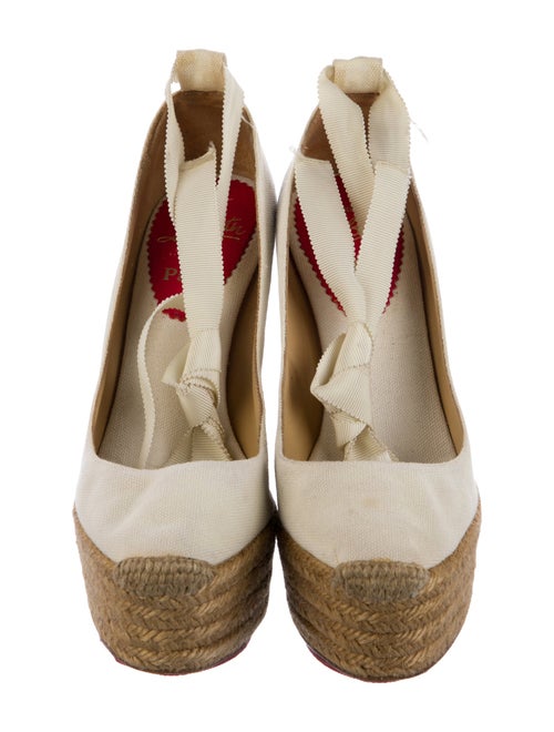Christian Louboutin Canvas Espadrilles