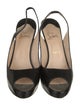 Christian Louboutin Leather Slingback Pumps