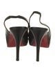 Christian Louboutin Leather Slingback Pumps