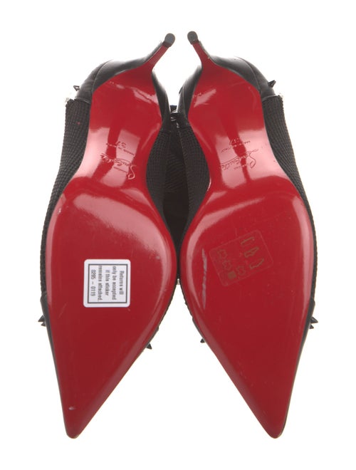 Christian Louboutin Studded Accents Sock Boots