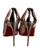 Christian Louboutin Suede Patterned Pumps
