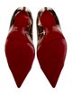 Christian Louboutin Suede Patterned Pumps