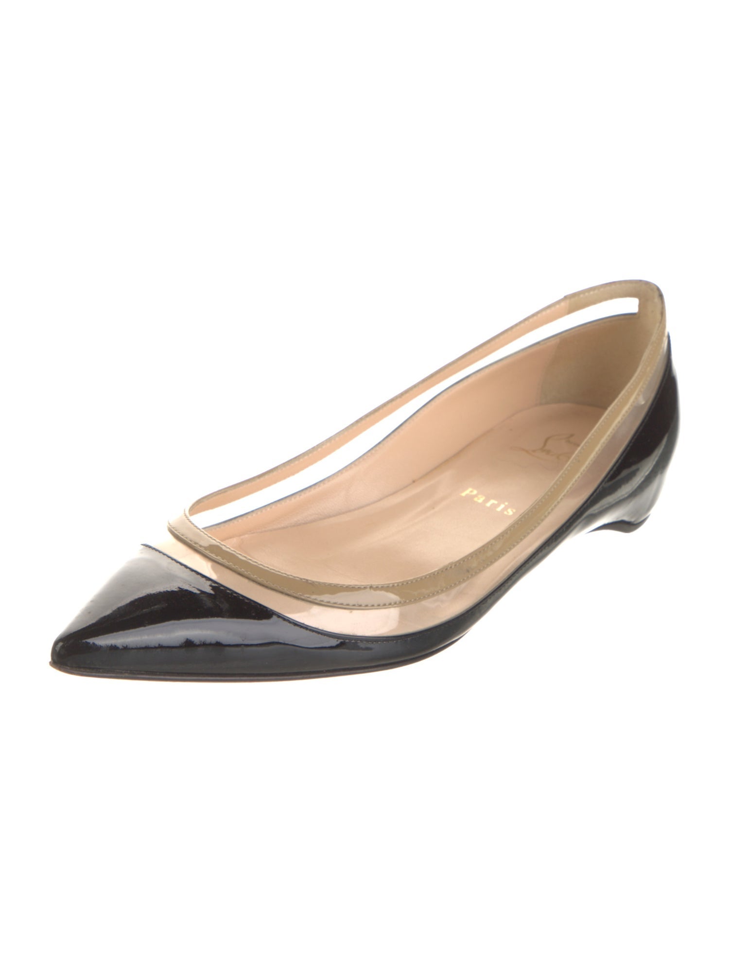 Christian Louboutin Patent Leather Flats