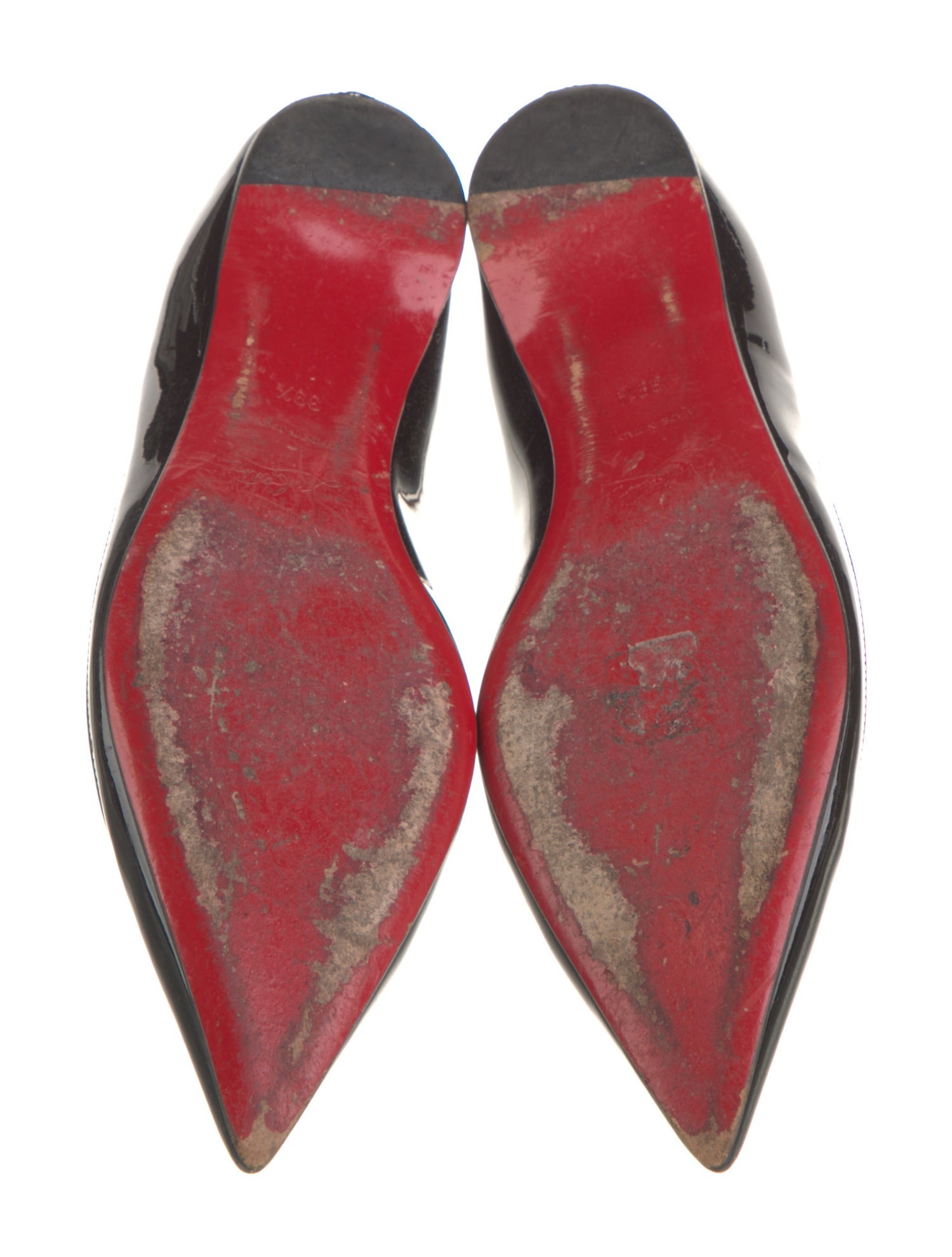 Christian Louboutin Patent Leather Flats