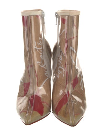 Christian Louboutin PVC Printed Boots