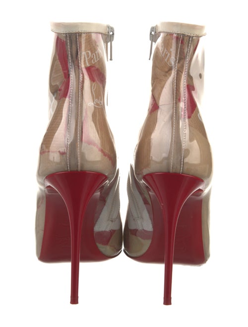 Christian Louboutin PVC Printed Boots
