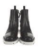 Christian Louboutin Spike Accents Leather Chelsea Boots