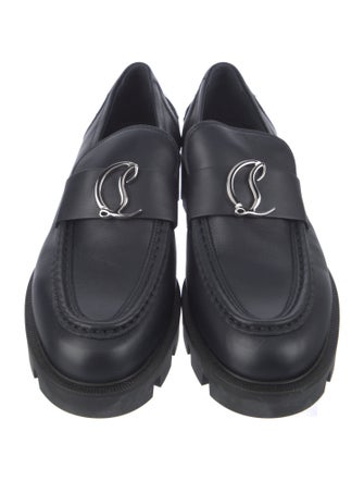 Christian Louboutin Leather Loafers