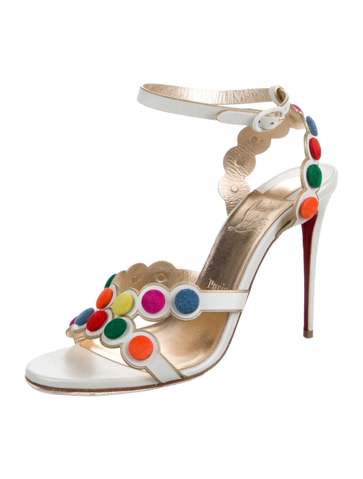 Christian Louboutin Smartissima Leather Sandals
