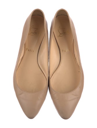 Christian Louboutin Leather Ballet Flats
