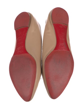 Christian Louboutin Leather Ballet Flats