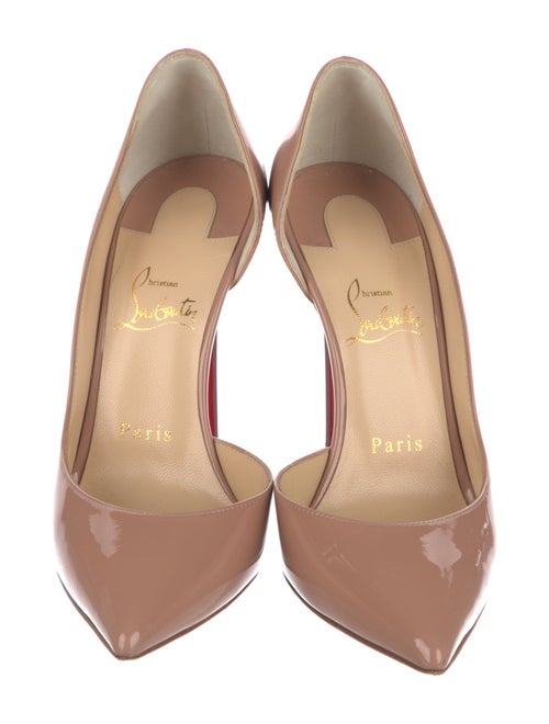 Christian Louboutin Patent Leather D'Orsay Pumps