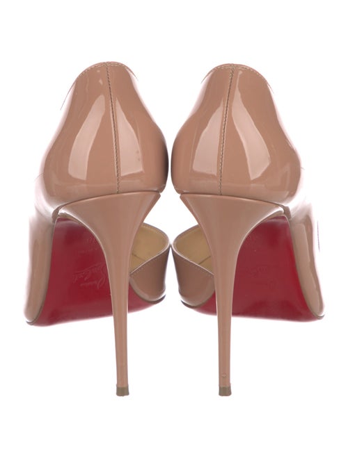 Christian Louboutin Patent Leather D'Orsay Pumps