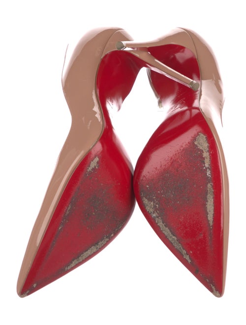Christian Louboutin Patent Leather D'Orsay Pumps