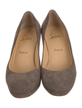 Christian Louboutin Suede Pumps