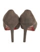 Christian Louboutin Suede Pumps