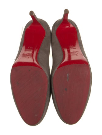 Christian Louboutin Suede Pumps