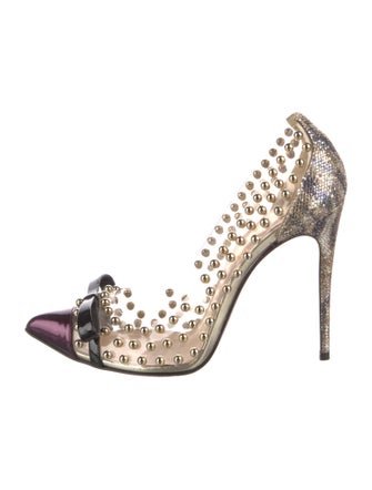 Christian Louboutin PVC Patterned Pumps