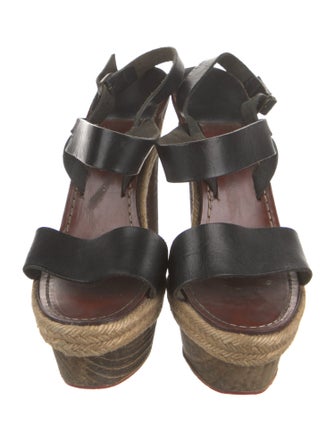 Christian Louboutin Leather Espadrilles