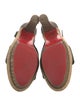 Christian Louboutin Leather Espadrilles